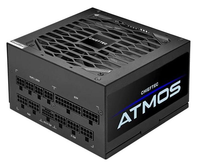 Power Supply ATX 750W Chieftec ATMOS CPX-750FC, 80+ Gold, 120mm, ATX 3.0, FB LLC, DC/DC, Smart Fan Control, Full Modular